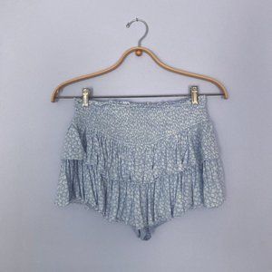 ROCK N RAGS BLUE SUMMER SKIRT